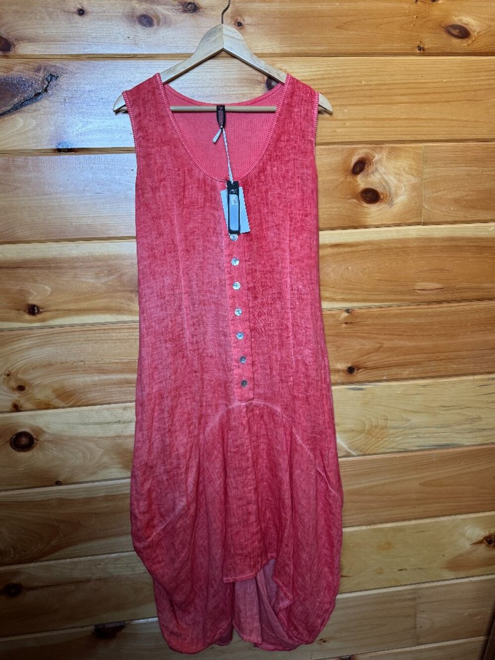 Inizio Porto Linen & Cotton Dress
